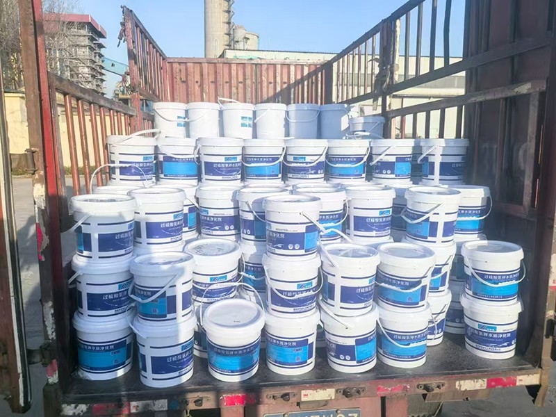 過硫酸氫夾消 毒粉污水處理專用